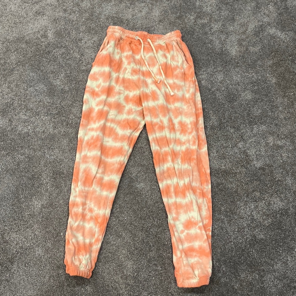 Acid wash sweatpants